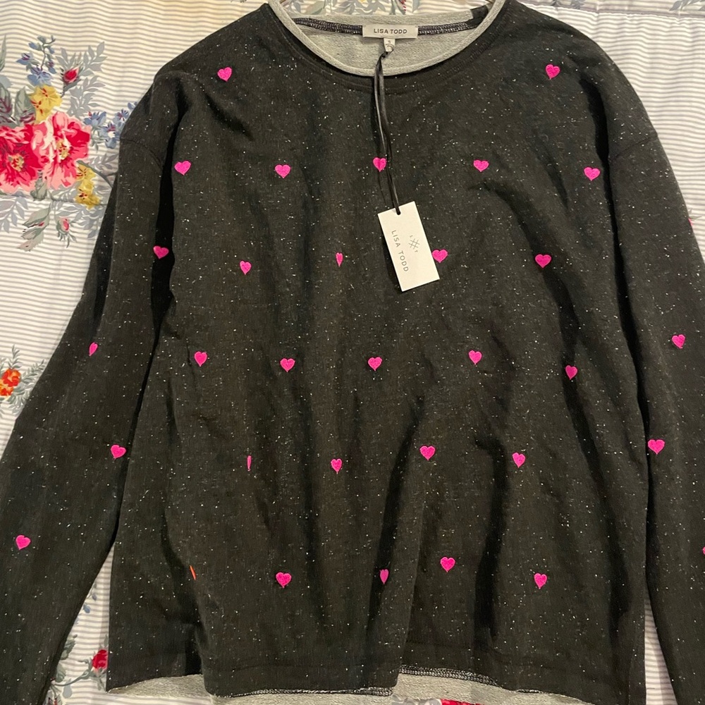 Speckled Heart Attack Shirt size: Small